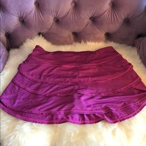 Ideology skort size M magenta color
